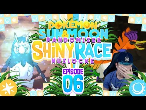 THE FIRST TRIAL! WORST LUCK! Pokemon Sun and Moon Randomizer Shiny Race Nuzlocke w/ MandJTV! Ep 6