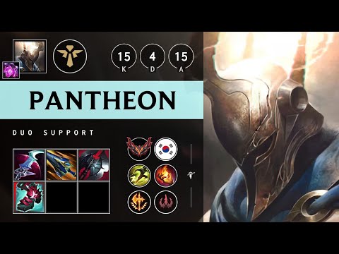 Pantheon Support vs Alistar - KR Grandmaster Patch 25.21