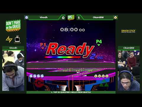 DPotG 2018: Top 32 Losers Qualifier - Vinodh (Jigglypuff) vs. OkamiBW (Sheik)