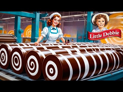 Your Childhood Favorite LITTLE DEBBIES - How They're Made in the Factory