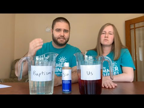 Object Lesson Baptism
