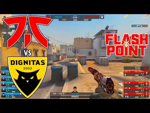 Fnatic vs Dignitas - Flashpoint | CSGO Highlights