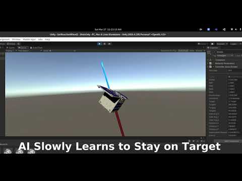 Satellite Attitude Controller AI Progression (Deep Reinforcement Learning)