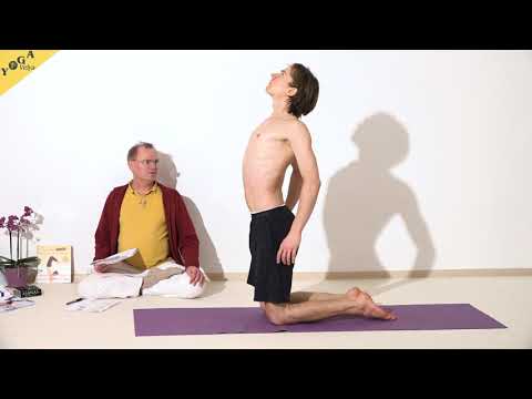 Sehr fortgeschrittene Asanas schlafender Diamant - Yoga Asana Lexikon