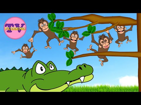 Fem små apekatter (2025) | Barnesanger på norsk