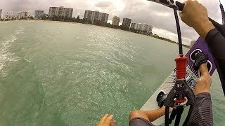 preview picture of video 'Kiteboarding Isla Verde -- San Juan, Puerto Rico'