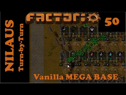 Factorio S7E50 - Patching the old base and establishing Stone outpost