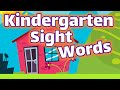 Kindergarten Sight Words Dolch List For Kids