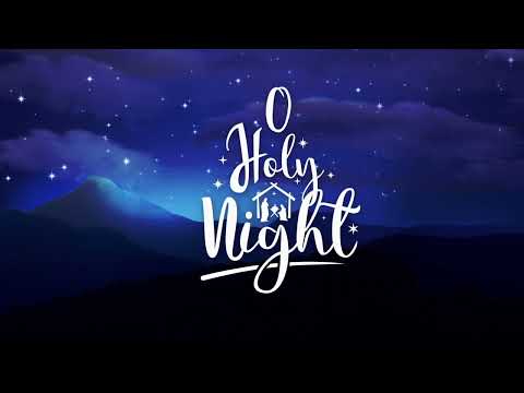 Church Banner - Bright Holy Night - O Holy Night