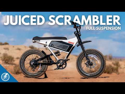 43 Mile Range on Throttle, Full Suspension & 1,764W Power!? Juiced Scrambler FS Review
