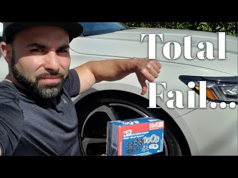 2018-2019 Accord H&R Wheel Spacers how to install but had fitment issues ☹ Pt.1