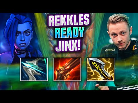 REKKLES IS READY TO PLAY JINX! - KC Rekkles Plays Jinx ADC vs Jhin! | Season 2022