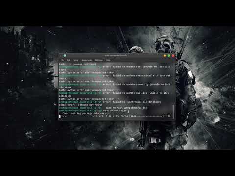 error fail to update extra(unable to lock database)