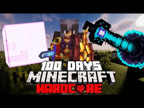 100 HOURS in INSANE Minecraft Hardcore! (EPIC)