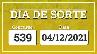 Capa de DIA DE SORTE 539