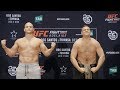 Fight Night Adelaide: Weigh-in Faceoffs