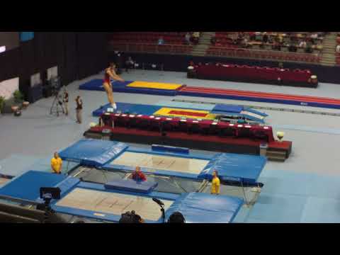 ZHU Xueying Final Trampoline World Championships 2017
