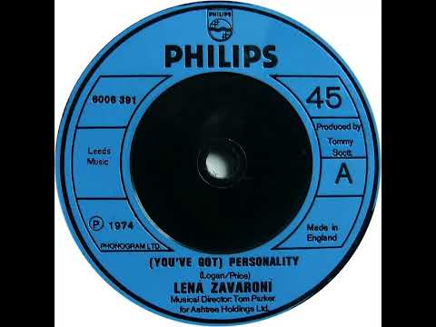 UK New Entry 1974 (119) Lena Zavaroni - (You've Got) Personality