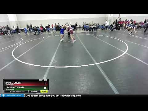 195 Lbs Cons. Round 3 - James Green, Tennessee Vs Leonard Chosa, Wisconsin 63b9