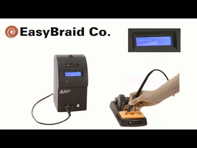 Basics of soldering with EasyBraid's soldering tips