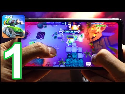 Tanks A Lot! - Gameplay Walkthrough Part 1 (iOS, Android)