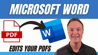 How to Convert then Edit Your PDFs in Microsoft Word