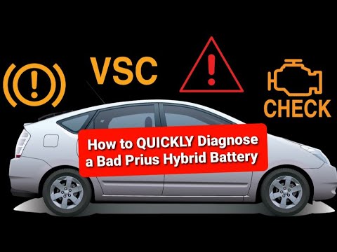 How to QUICKLY Diagnose a Bad Prius Hybrid Battery