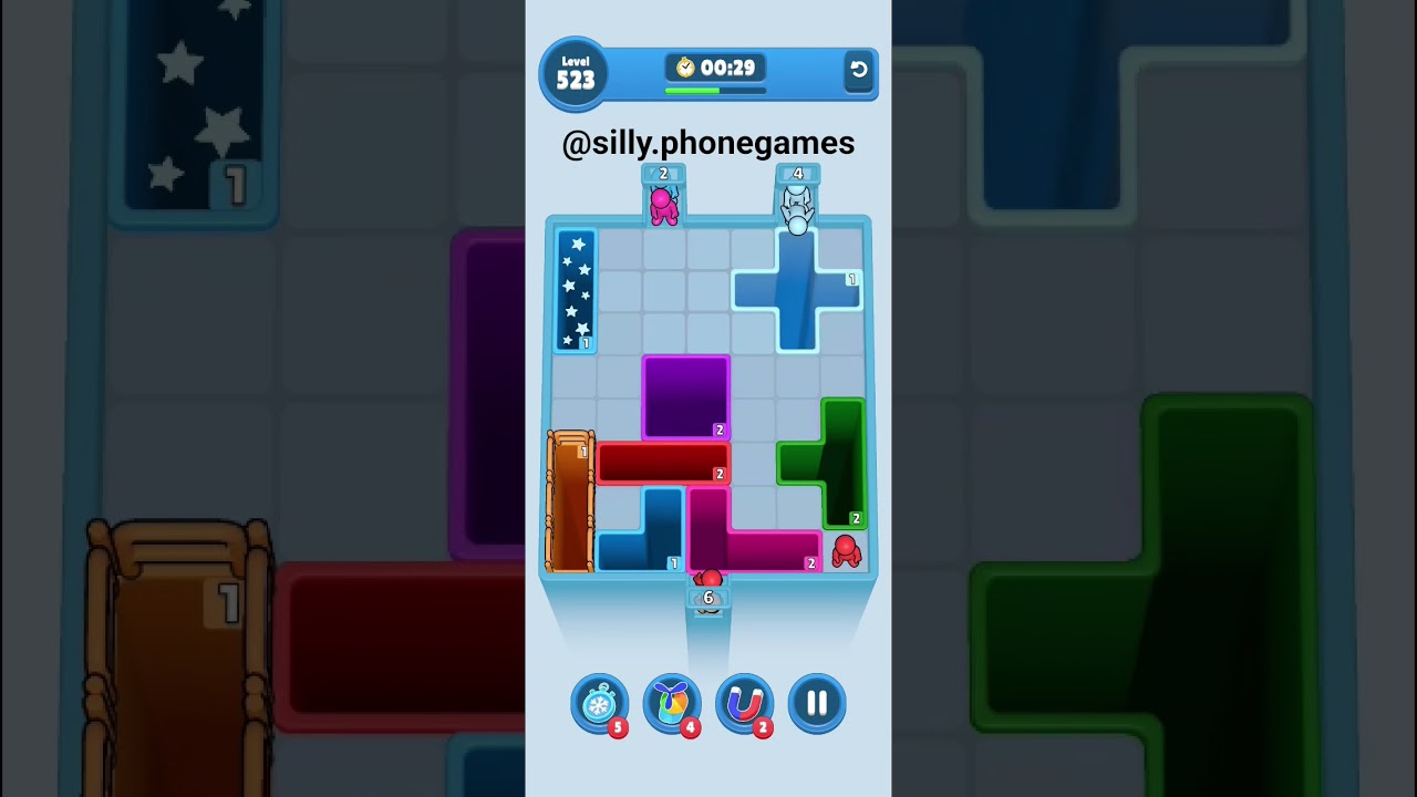 Drop Away Level 523 Walkthrough Solution