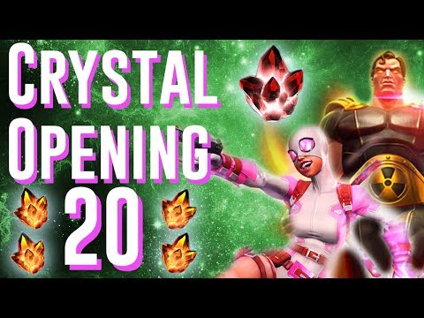I'M DONE!! 4*s and 5* Crystals - Weekly Crystal Opening #20 | Marvel Contest of Champions