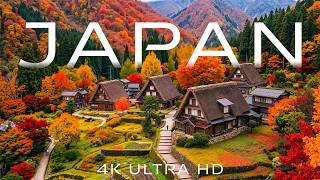 Autumn in Japan 4K UHD 🍂 Beautiful Fall Scenery | Red Maple Leaves, Temples & Peaceful Parks