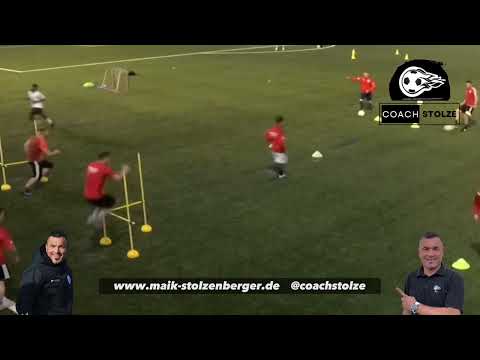 Fussballtraining: Schnelligkeitstraining - fußballspezifischer Speed Parcour