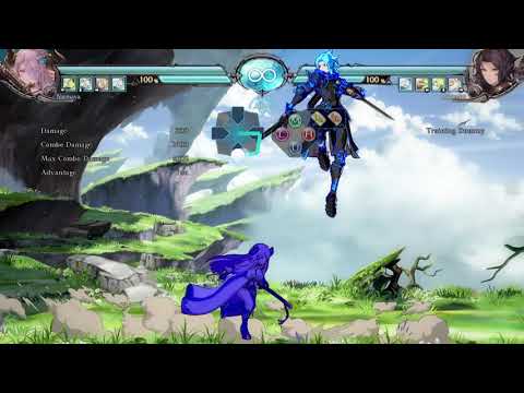 Narmaya Dawnfly stance normal hit anti-air combos