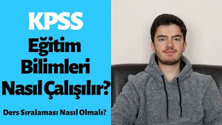 KPSS EĞİTİM BİLİMLERİ NASIL ÇALIŞILMALI? #KPSS