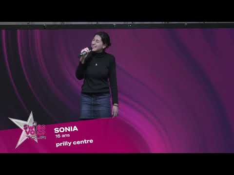 Sonia 16 ans ans - Swiss Voice Tour 2023, Prilly Centre