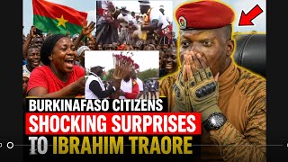 BURKINA FASO CITIZENS  SURPRISE  MESSAGES  TO IBRAHIM TRAORE, 