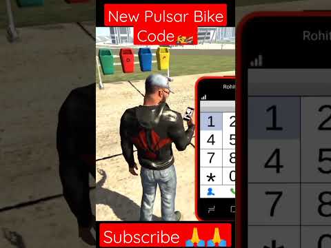 New Pulsar Bike 🏍️🏍️ Code | Indian Bike Driving 3D New Update | #shorts #indianbikedriving3d #viral