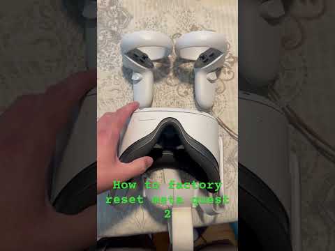 How to factory reset an oculus meta quest 2 #oculus #metaquest2 #hack # ...