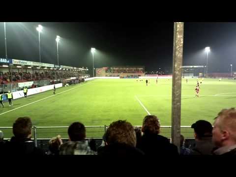 S.C. Cambuur on Tour!!! Almere City F.C. - S.C. Cambuur: Sfeertje + Goal Cambuur