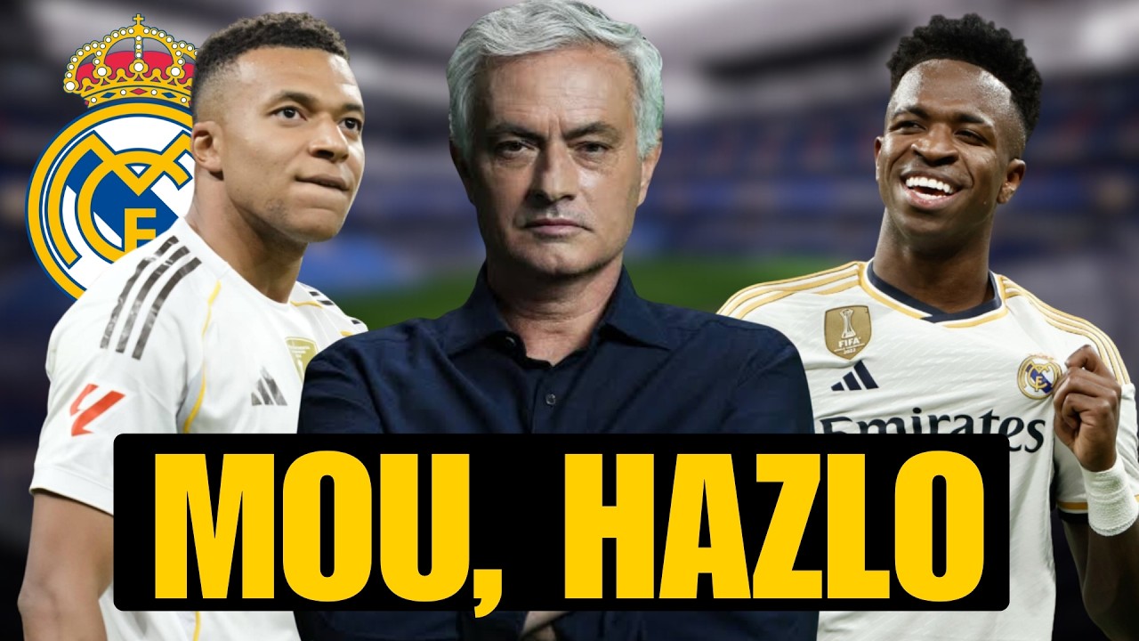 MENSAJE A MOURINHO: MBAPPE Y VINICIUS SON LOS MEJORES, HAZLO FUNCIONAR
