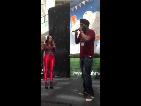 Sarah Cassidy and Big Taj