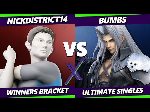 S@X 498 - NickDistrict14 (Wii Fit Trainer) Vs. Bumbs (Sephiroth, Pokemon Trainer) Smash Ultimate