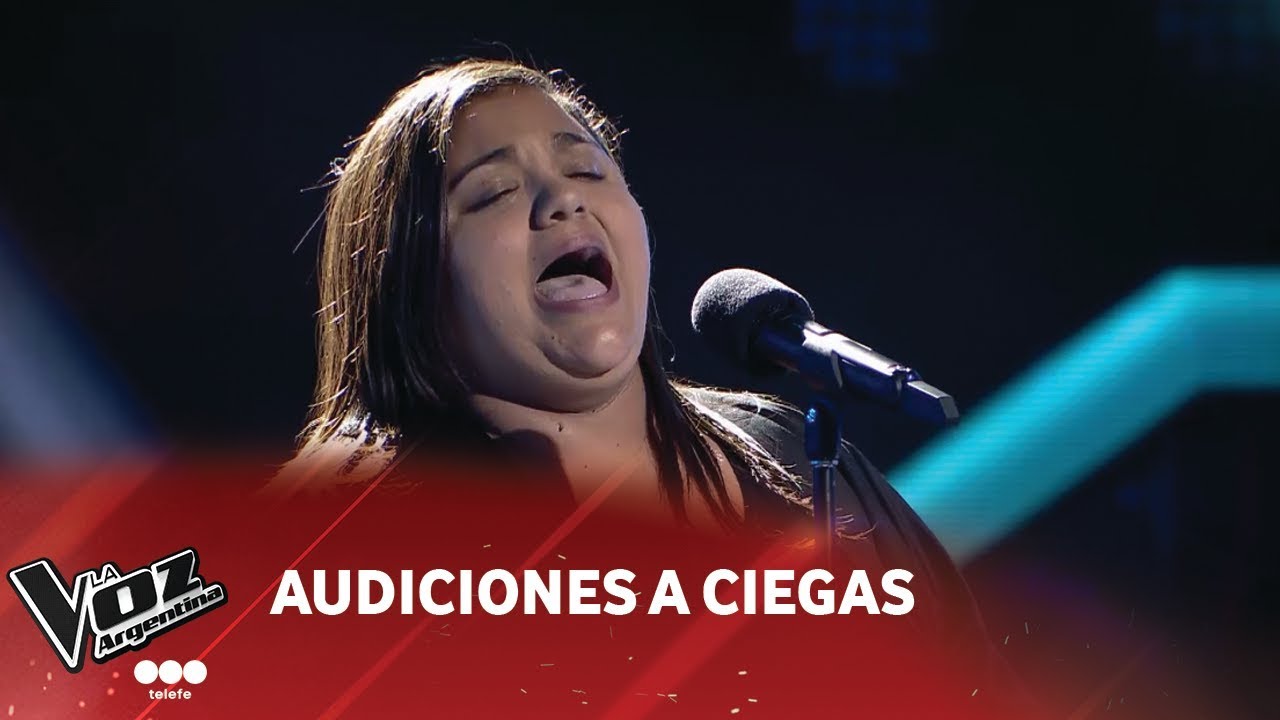Jimena Díaz - "Así no te amará jamás" - Amanda Miguel - Audiciones a ciegas - La Voz Argentina 2018