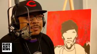 Artist known as "Scene" Paints discusses J-Dilla at The Smithsonian NMAAHC