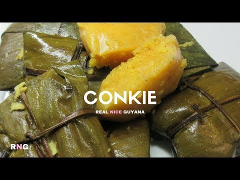 Conkie, step by step Recipe Video I Real Nice Guyana.