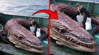 Fisherman Captured An Unknown Creature One That No One Was Supposed To See!