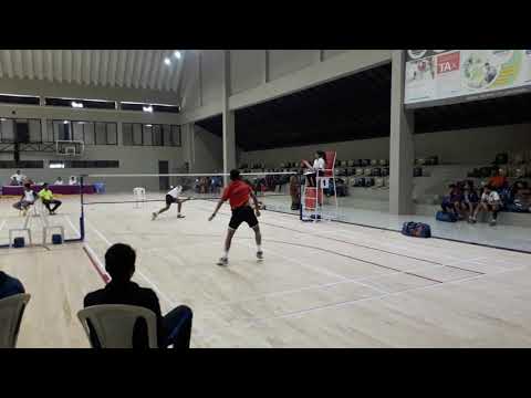 Badminton  Smash on head