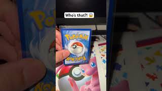 Who’s that?! 😱 #pokemon #pokemonchannel #collectiblecards #pokemoncards #pokemontcg #pikachu