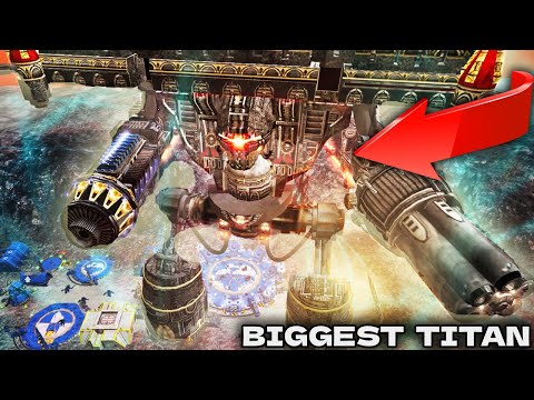 IMPERATOR-CLASS TITAN vs Chaos! - Warhammer 40k: Dawn of War: Soulstorm (The Crucible Mod)