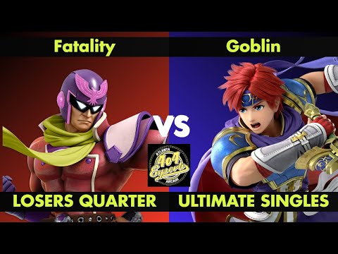 SSBU - 4o4 Smash Night 16 - GA| Fatality (Captain Falcon) vs Goblin (Roy) - Losers Quarter-Final