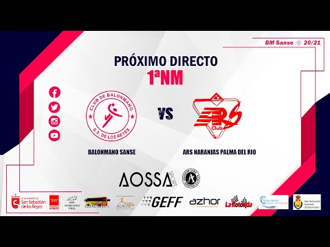 Balonmano Sanse VS BM Ars Naranjas Palma del Río - Liga 1ª NM - Grupo F